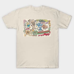 Moleskine sketchbook doodles T-Shirt